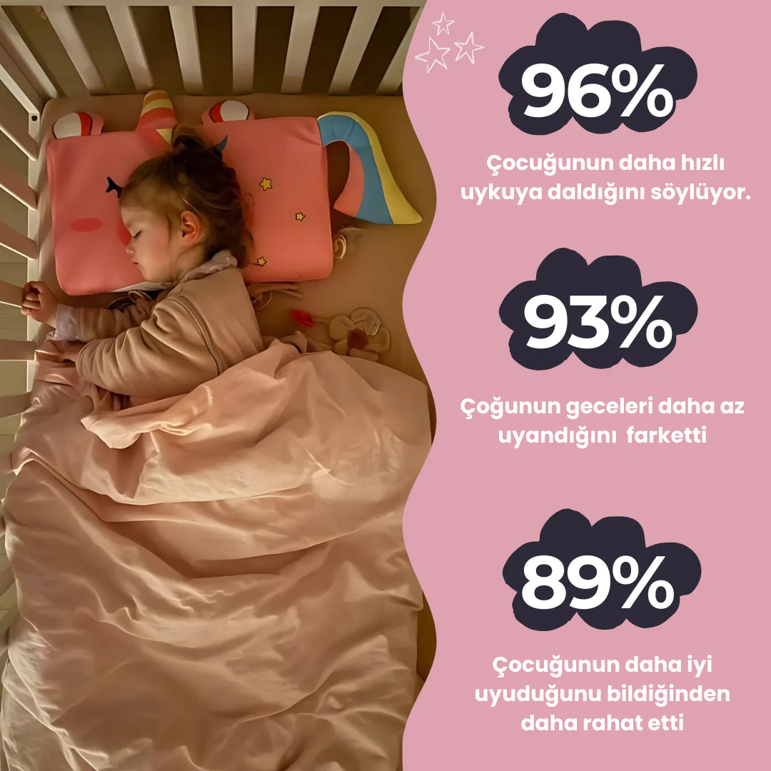 LenvyYastık® Ergonomik Çocuk Yastığı