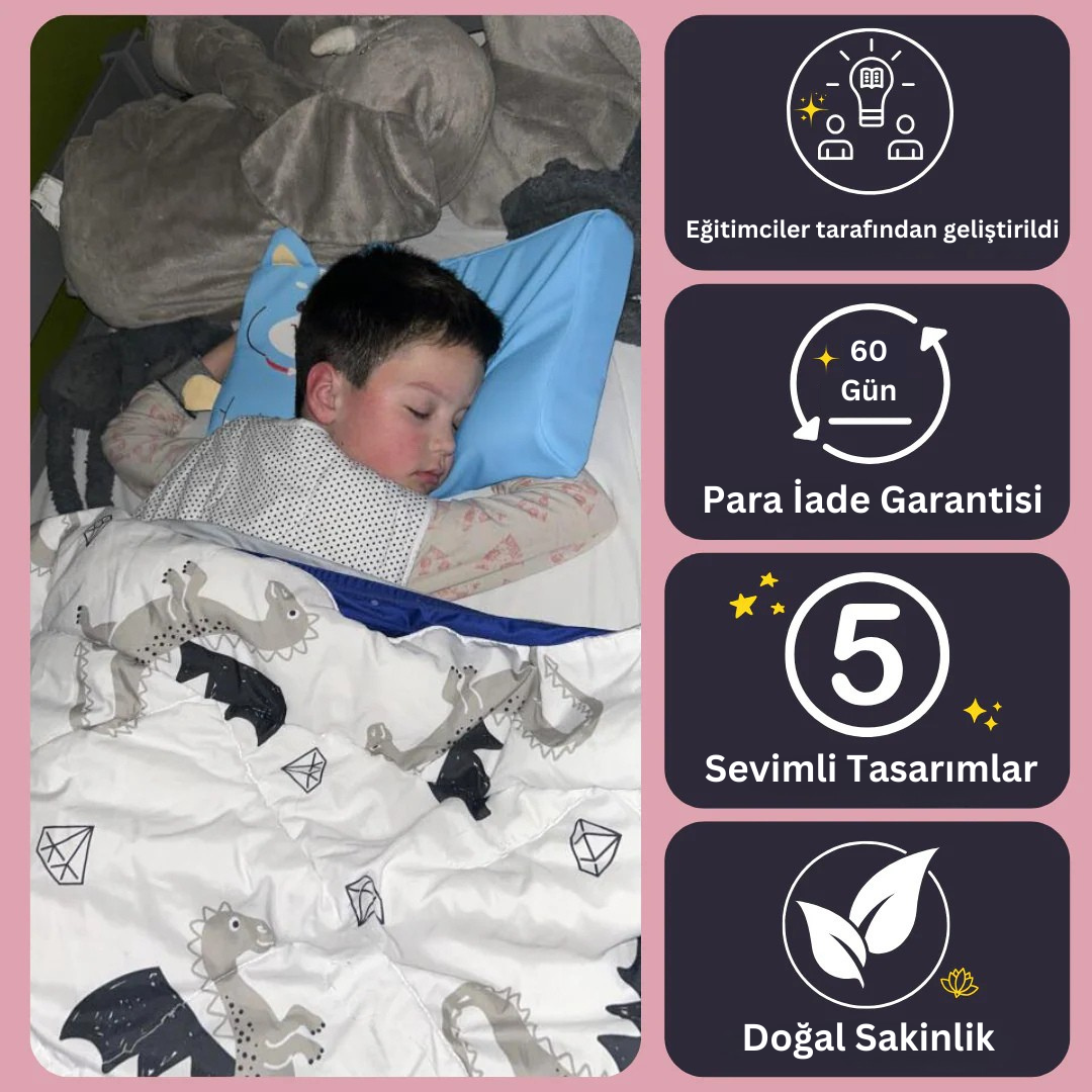 LenvyYastık® Ergonomik Çocuk Yastığı