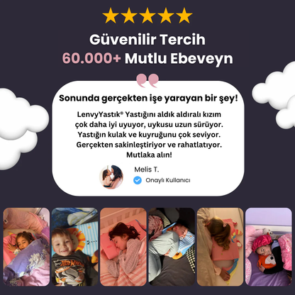 LenvyYastık® Ergonomik Çocuk Yastığı