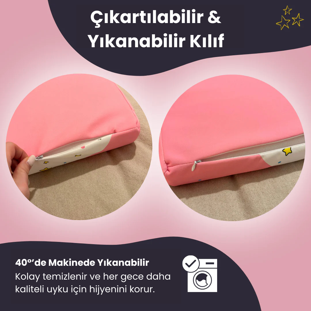 LenvyYastık® Ergonomik Çocuk Yastığı